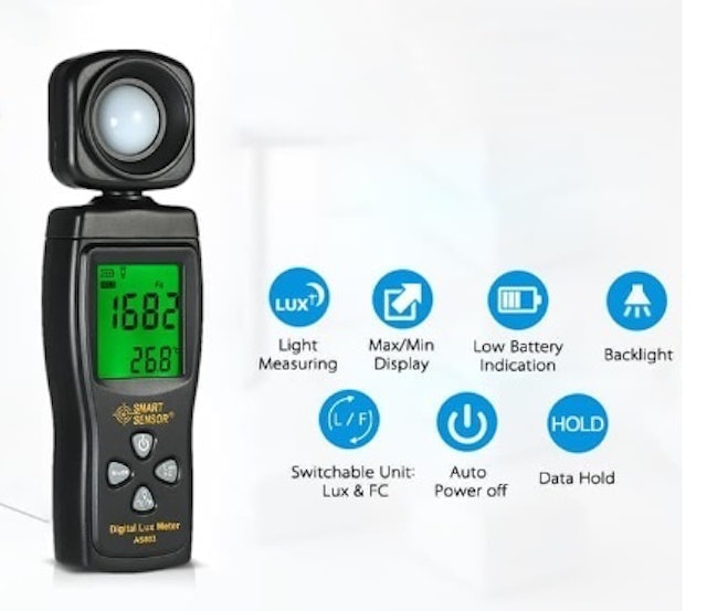 Digital Lux Meter 5