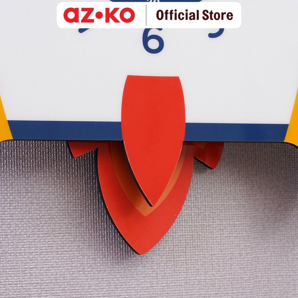 AZKO Forhom Rocket Wall Clock