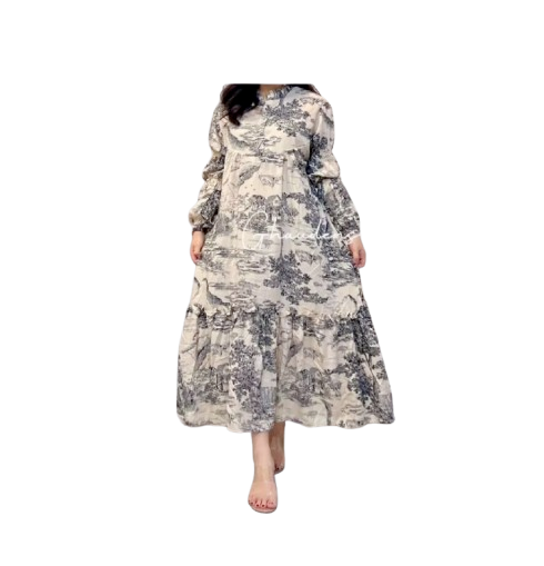 Ghaudens Long Dress Diorana Rayon Guardian 6767-1/2