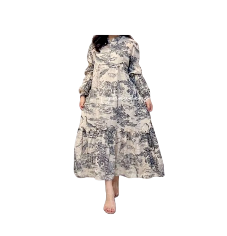 Ghaudens Long Dress Diorana Rayon Guardian 6767-1/2 1