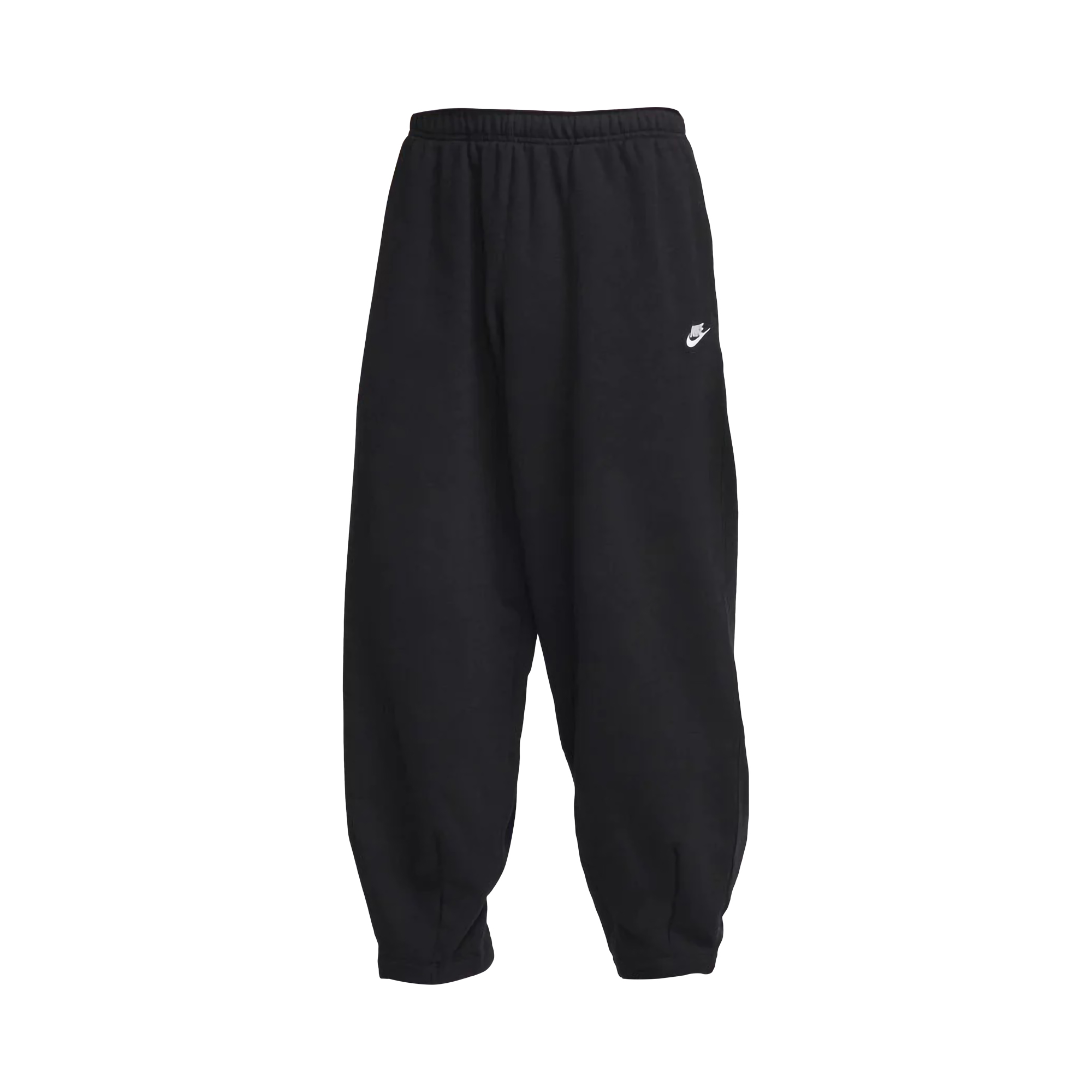 Men's Club Fleece Oversized French Terry Pants Black 1