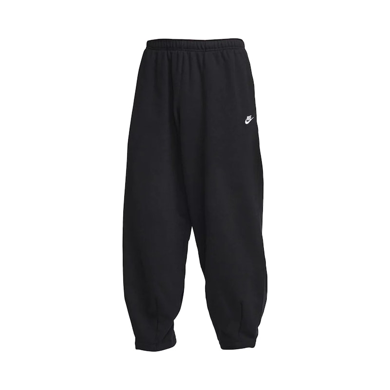 Men's Club Fleece Oversized French Terry Pants Black 1