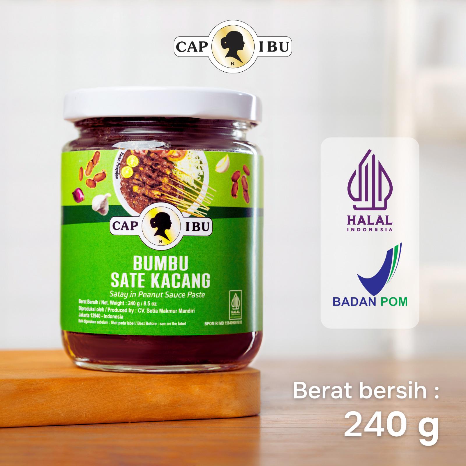 Setia Makmur Mandiri Cap Ibu Bumbu Sate Kacang 