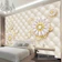 Wallpaper Custom Bunga 3D Mewah 1