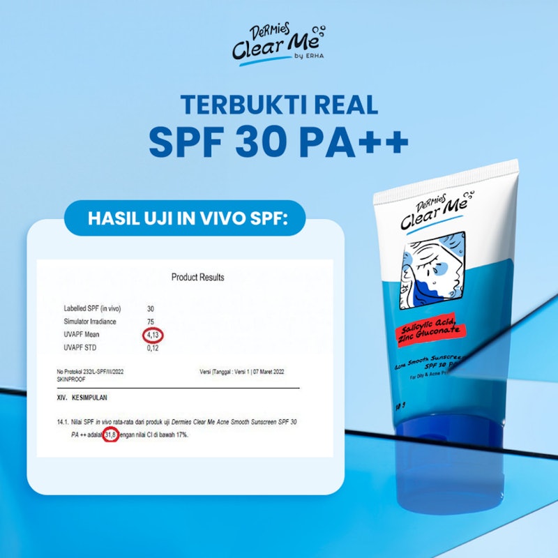 Clear Me Acne Smooth Sunscreen SPF30 PA++ 5