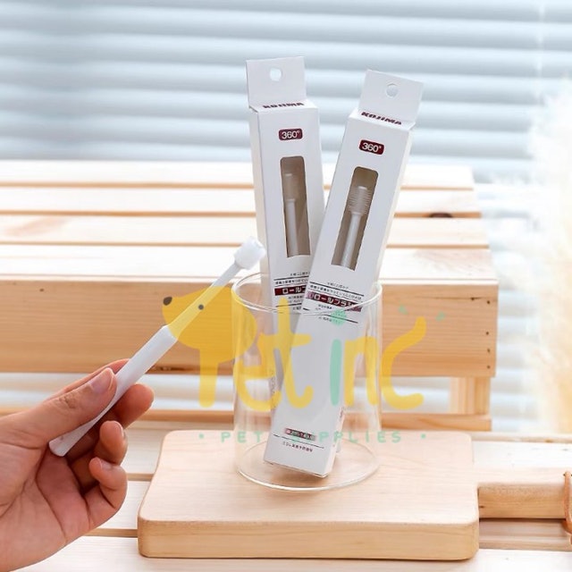 KOJIMA 360°Roll Soft Pet Toothbrush