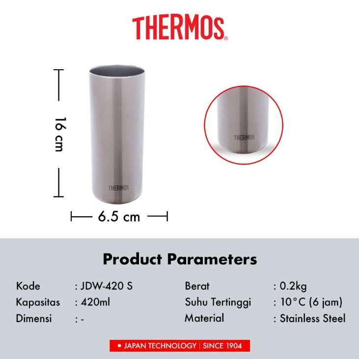 Thermos LLC Thermos Vacuum Insulated Tumbler 420ml