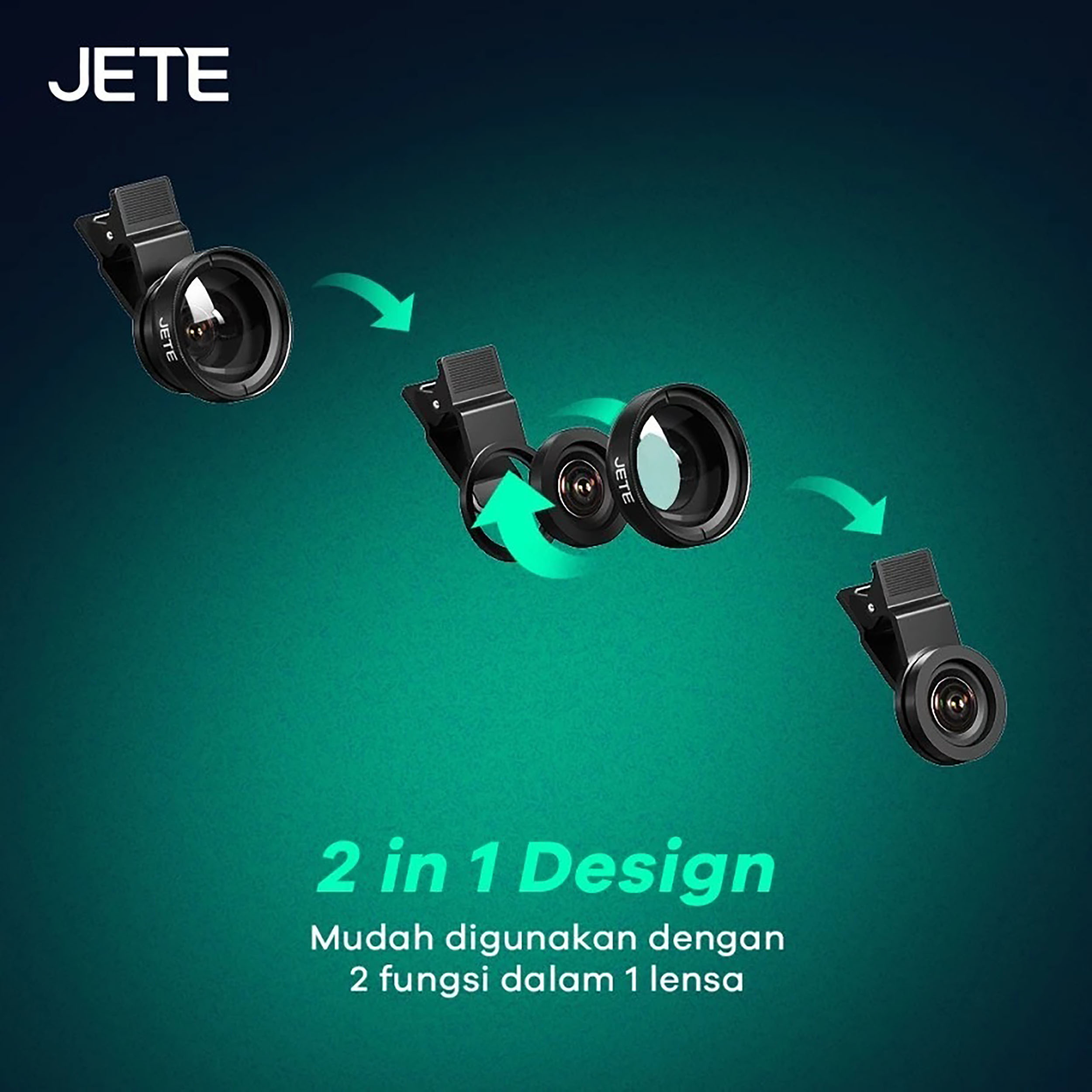 Doran Sukses Indonesia JETE Lensa Wide Angle PL1