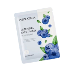 Essential Sheet Mask Moisturizing Blueberry