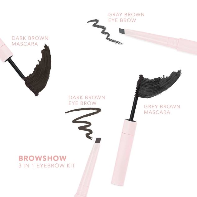 Sea Makeup Browshow Eyebrow Trio Kit 5