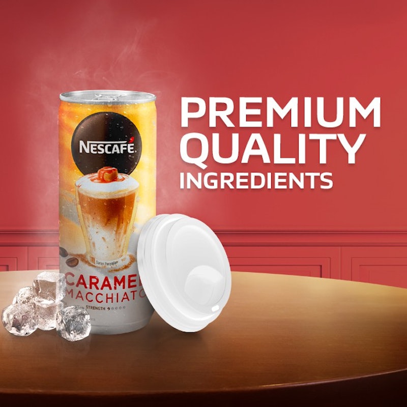 Nescafe Ala Café Caramel Macchiato 4