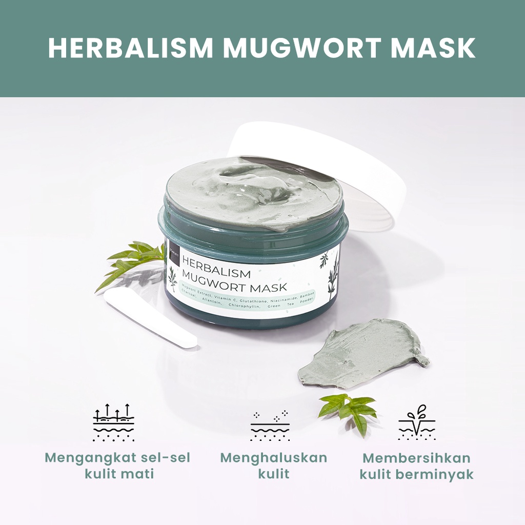 Scarlett Whitening  Herbalism Mugwort Mask