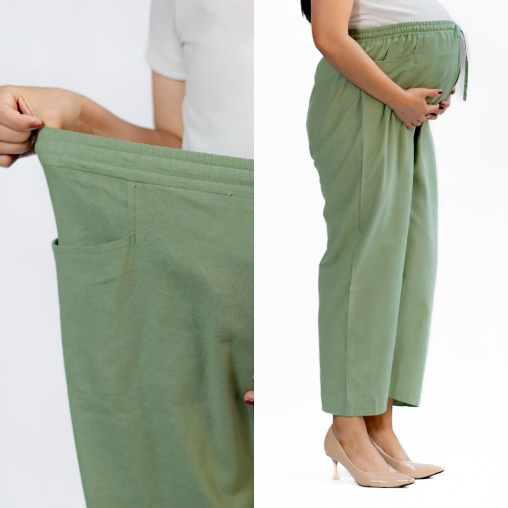  Bajuboo Yomi Baggy Pants Linen Rami Premium