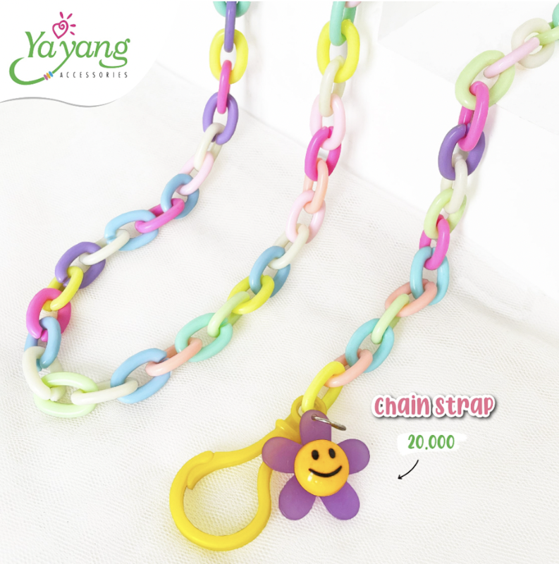 Strap Mask Rantai Fashion 5
