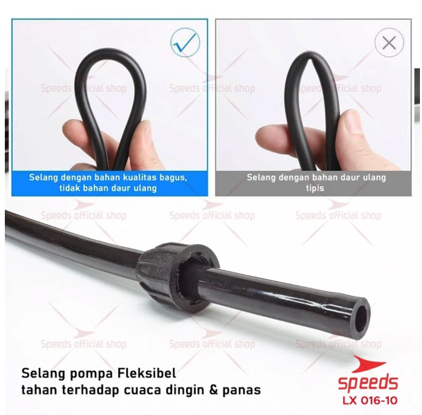 SPEEDS Pompa Angin 016-10