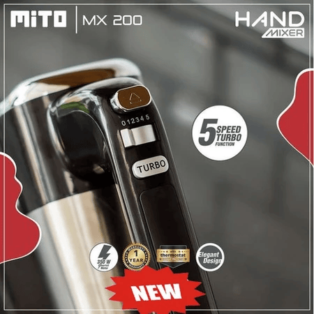 Mahakarya Sukses Indonesia MITO Hand Mixer  MX200
