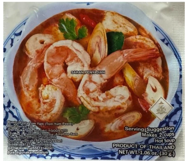 Globo Foods Lobo Tom Yum Paste