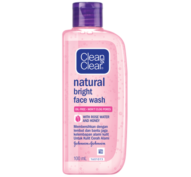 Clean & Clear® Natural Bright Face Wash