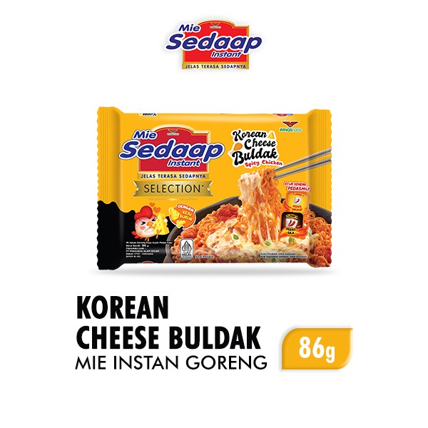 Wings Mie Sedaap Korean Cheese Buldak
