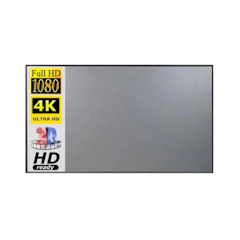 TaffSTUDIO Kain Layar Proyektor 133 inch