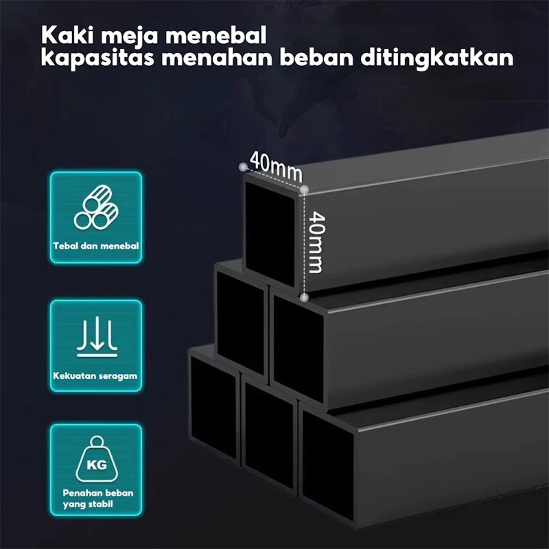 KUCADI Meja Gaming 2