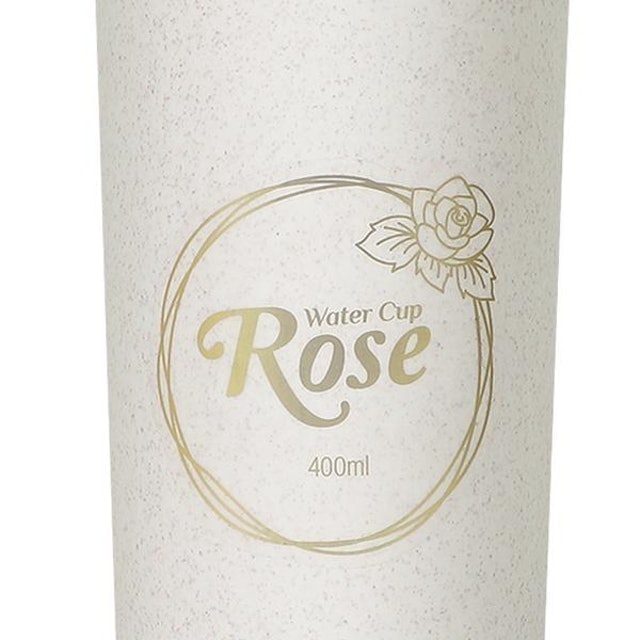 Miniso Tumbler Plastik Mawar