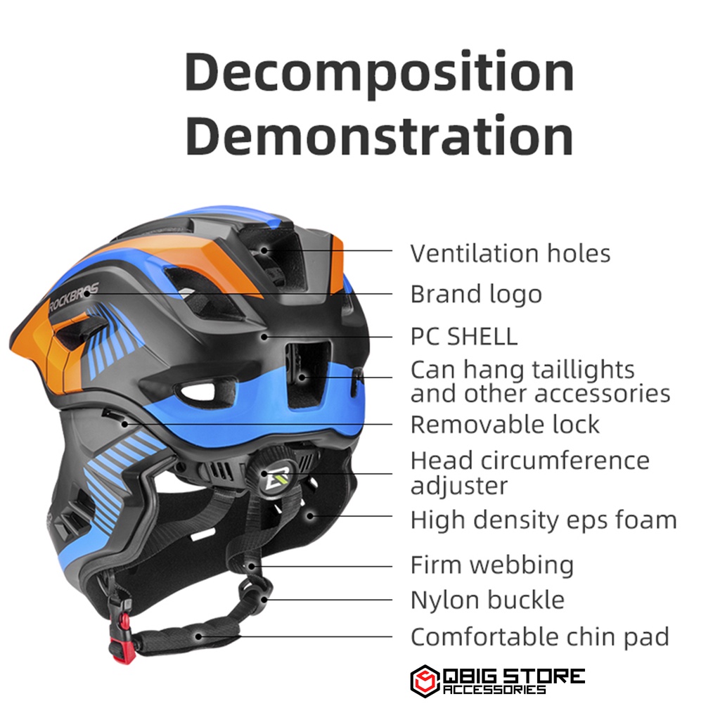 Rockbros Rockbros Helm Sepeda Anak TT-32