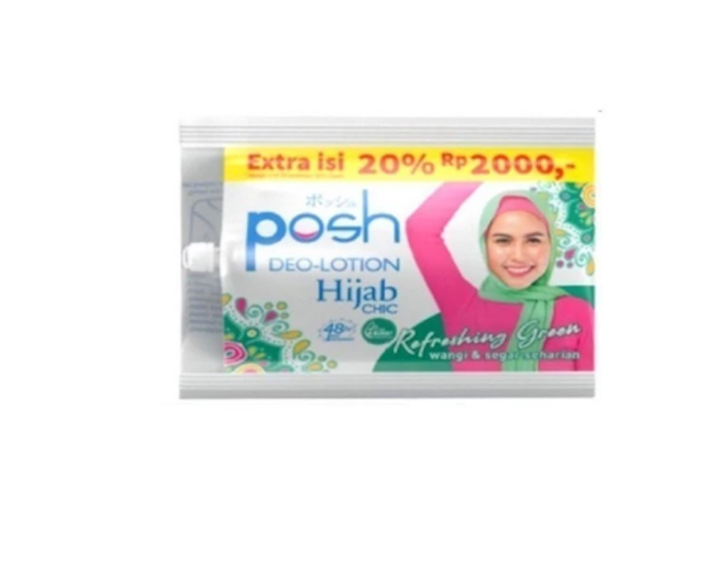 Posh Deo-Lotion Hijab Refreshing Green 2