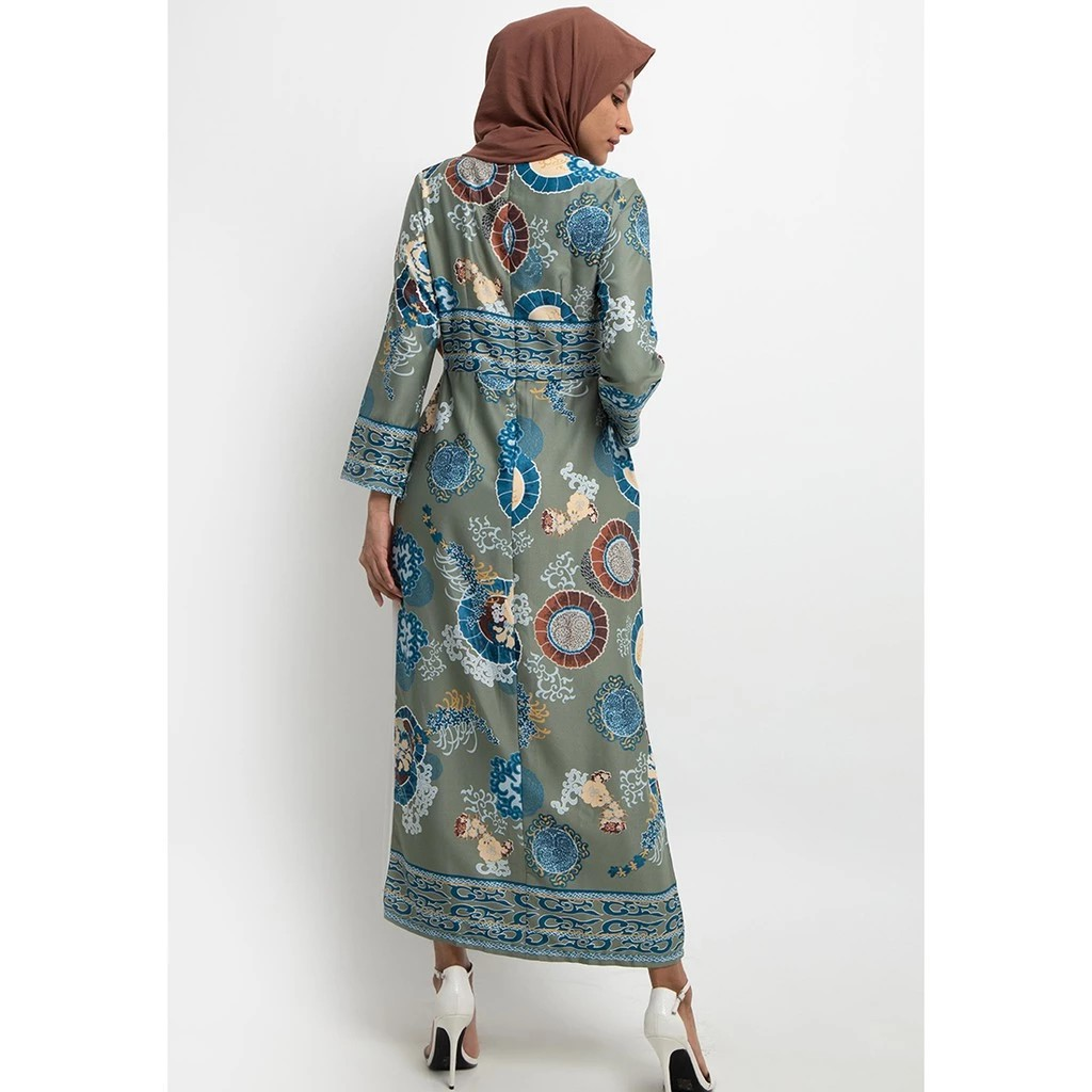  Arjuna Weda Gamis Wanita Muslim Batik Azkiya