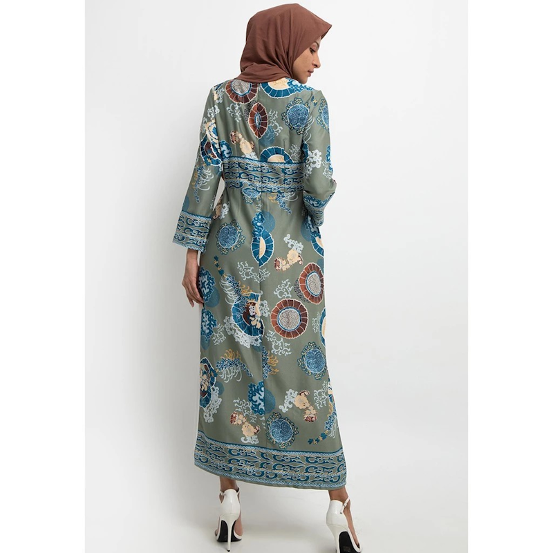 Arjuna Weda Gamis Wanita Muslim Batik Azkiya 3