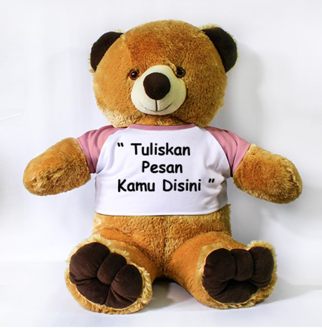  Boneka Beruang Tedi Bear Besar Custom