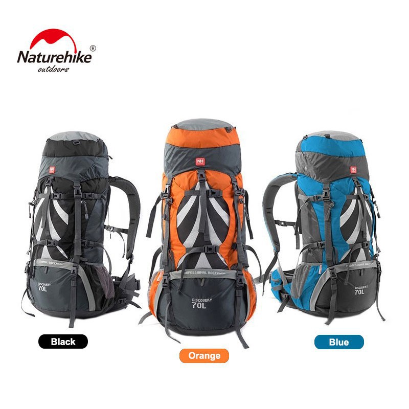 HNR Pesona Indonesia Naturehike Tas Carrier 70+5L NH70B070-B