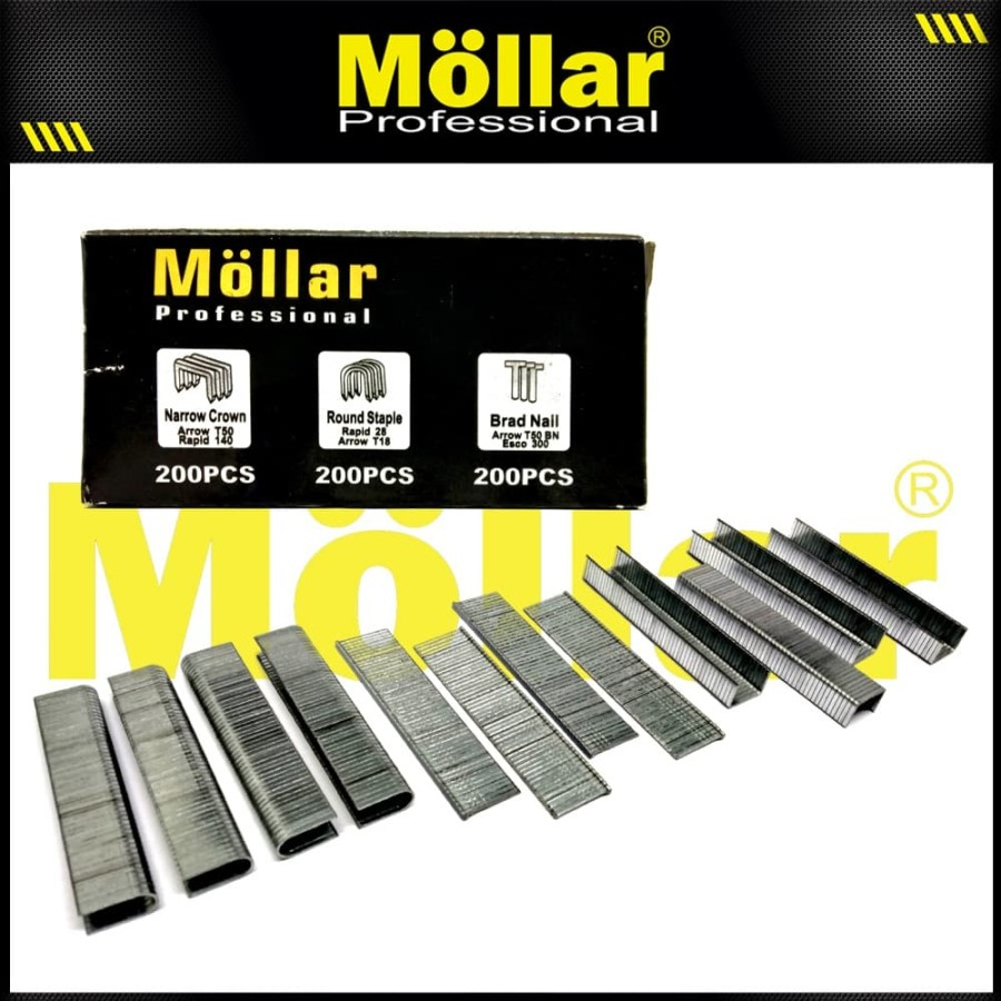 Mollar Refill Staple Gun 3 in 1