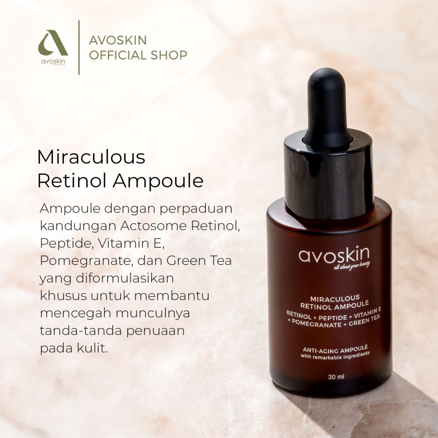 AVO Innovation & Technology Avoskin Ampoule Miraculous Retinol