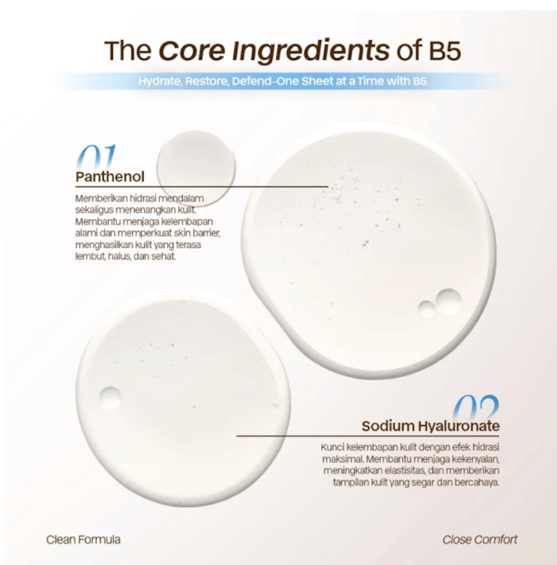 Becoming B5 Repairing Sheet Mask 3