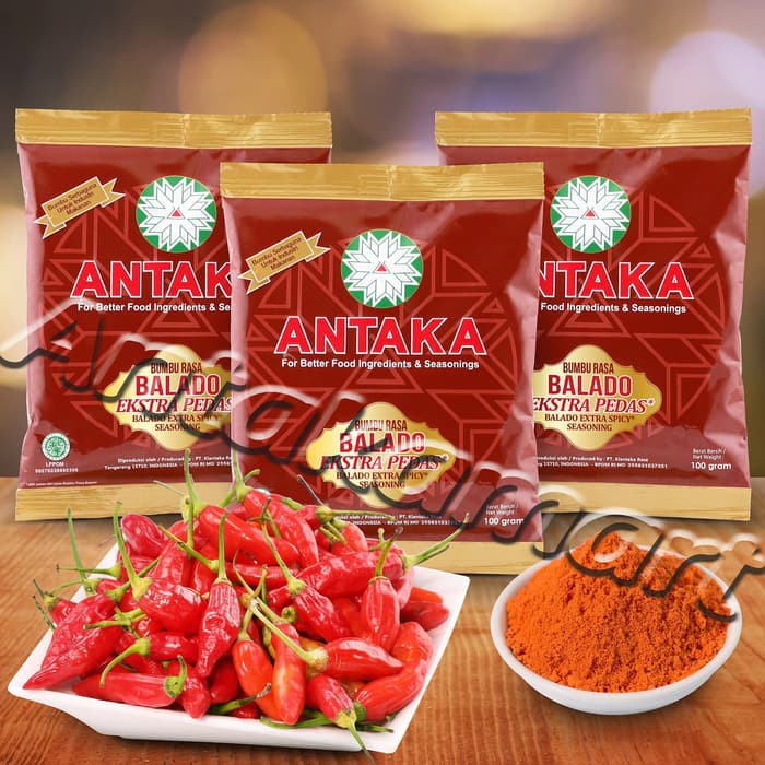 Kiantaka Rasa Antaka Bumbu Rasa Balado Ekstra Pedas