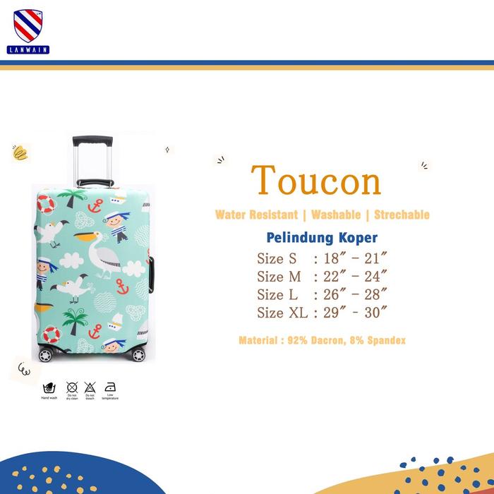 Lanwain London Sarung Pelindung Koper 2