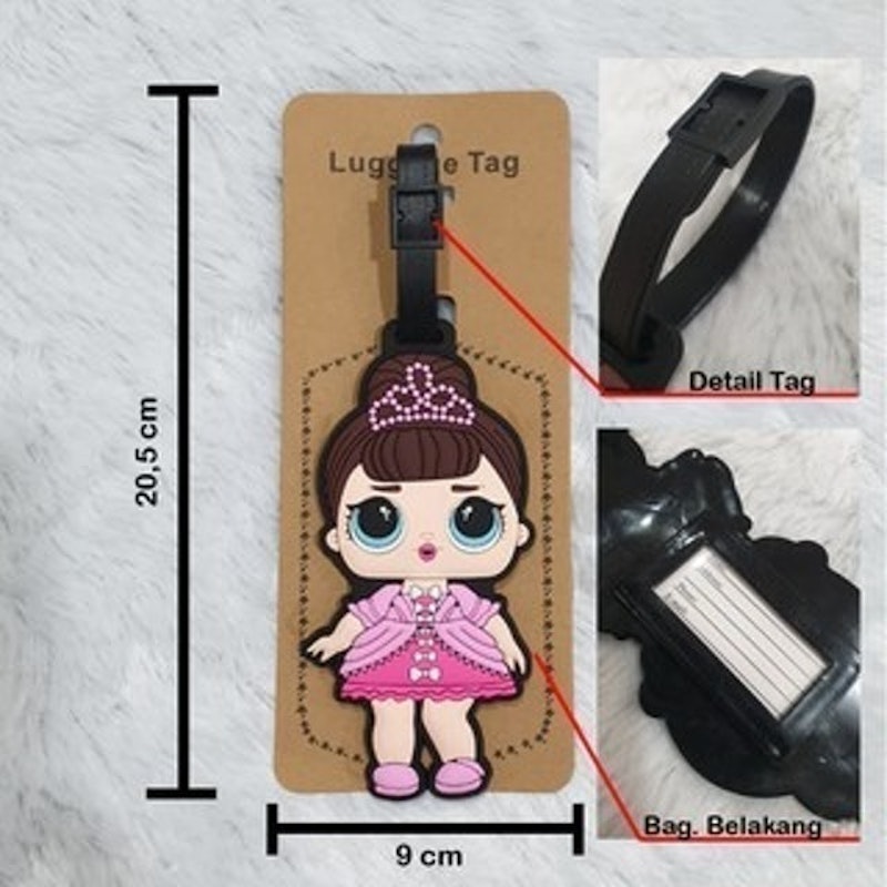 Travel Luggage Tag Aneka Karakter 4