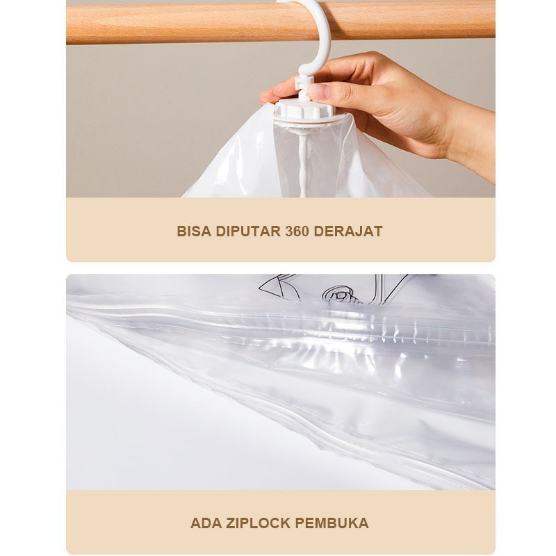 U-Living Plastik Kompresi Gantungan 70x90 cm 4