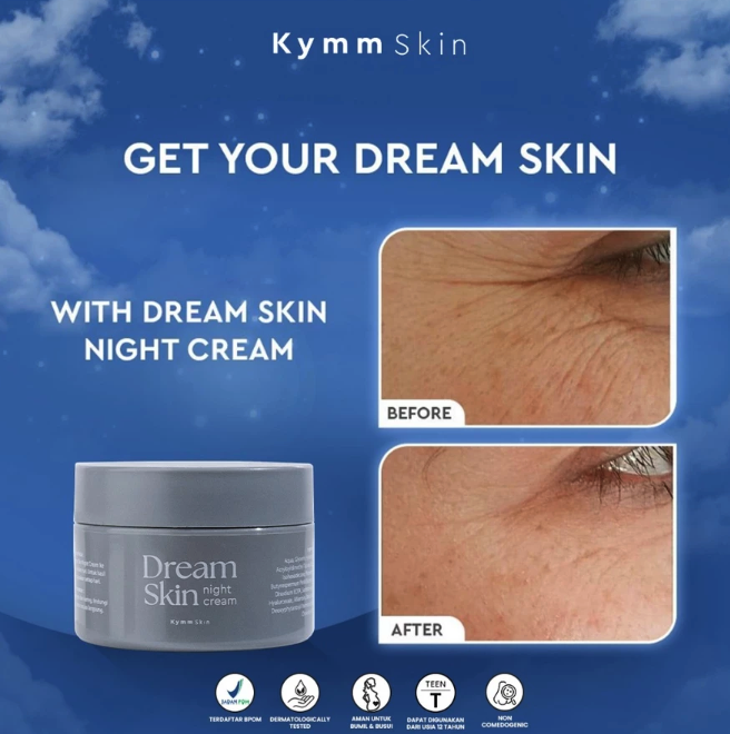 Beautica Dafhina Kymm Skin Dream Skin Night Cream 