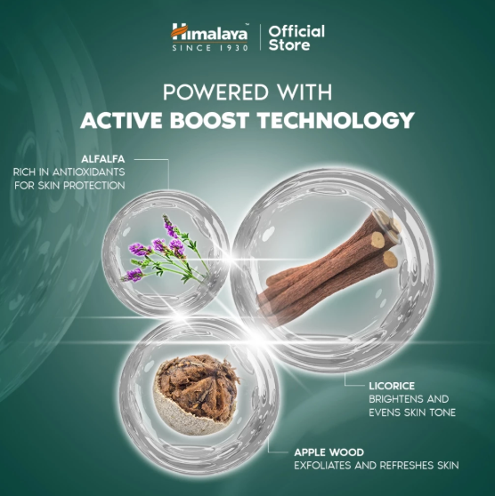 Himalaya Wellness Company Himalaya Herbals Men Power Glow Licorice Face Wash