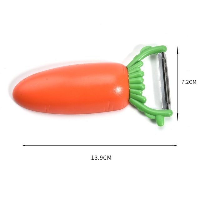  Peeler Buah dan Sayuran Motif Wortel