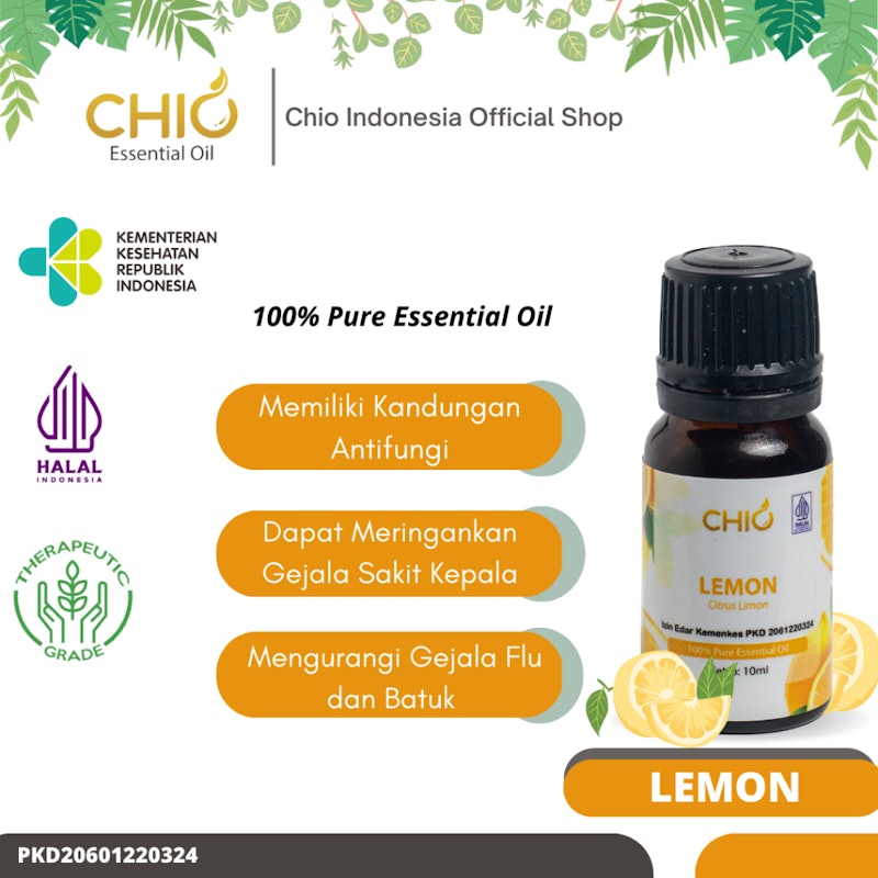 Chio Lemon Essential Oil 2