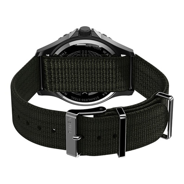 Navi XL 41mm Fabric Slip-Thru Strap Watch 3