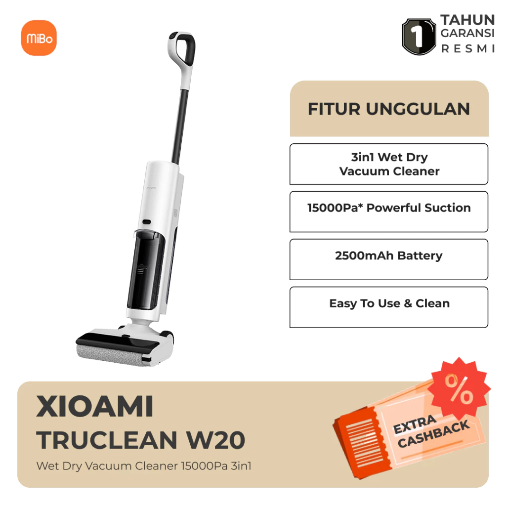 Xiaomi Communication Technology  Xiaomi Truclean Wet Dry Vacuum W20