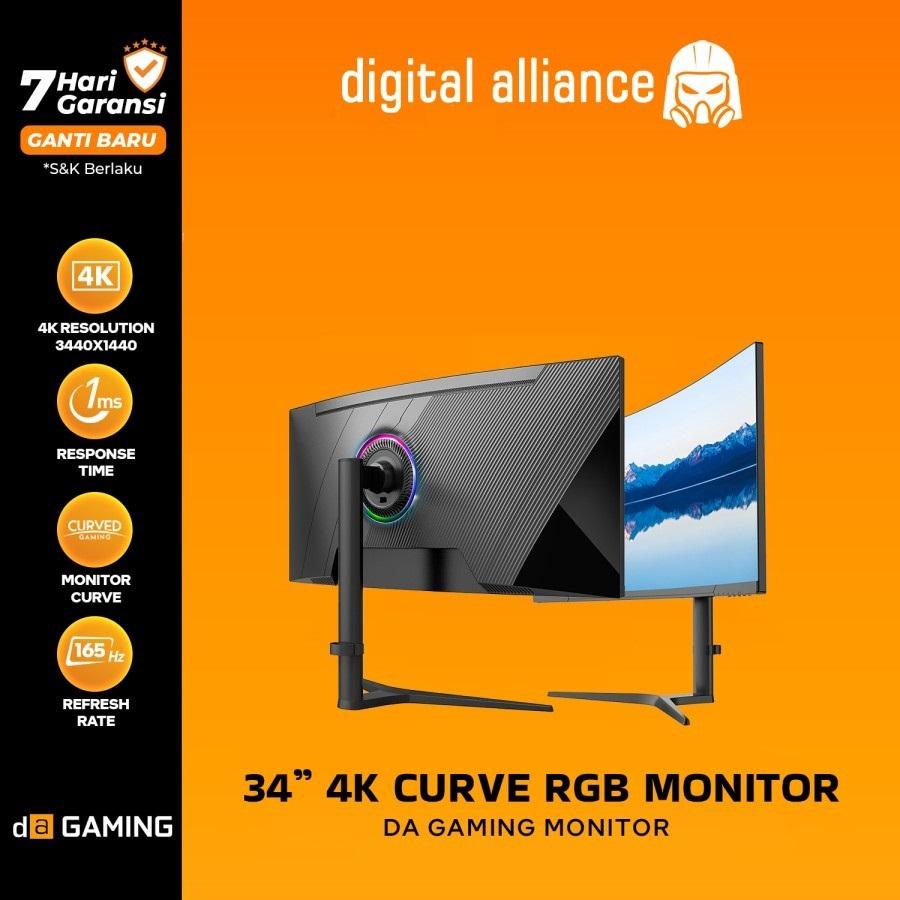 Agres Info Teknologi Digital Alliance Curved Monitor D34-4KRE165