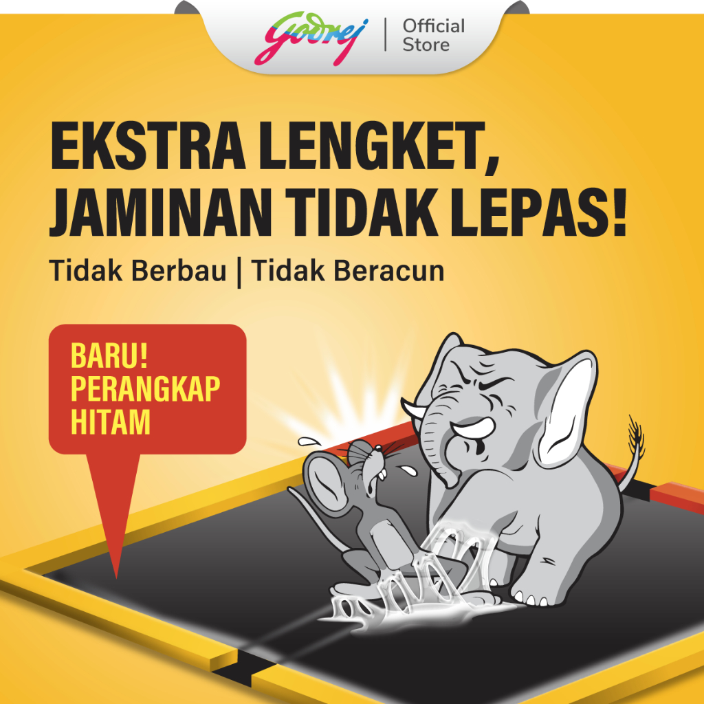 Godrej Cap Gajah Lem Perangkap Tikus 
