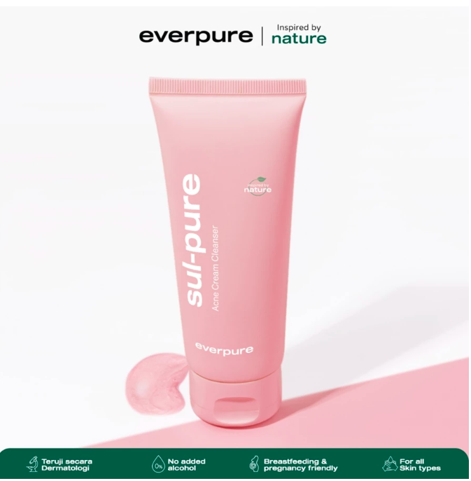 Natura Deca Kosmetika Everpure Sul-Pure Acne Cream Cleanser