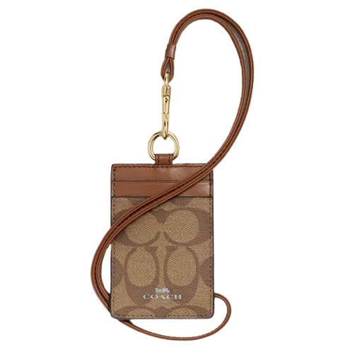 ID Lanyard In Signature Canvas