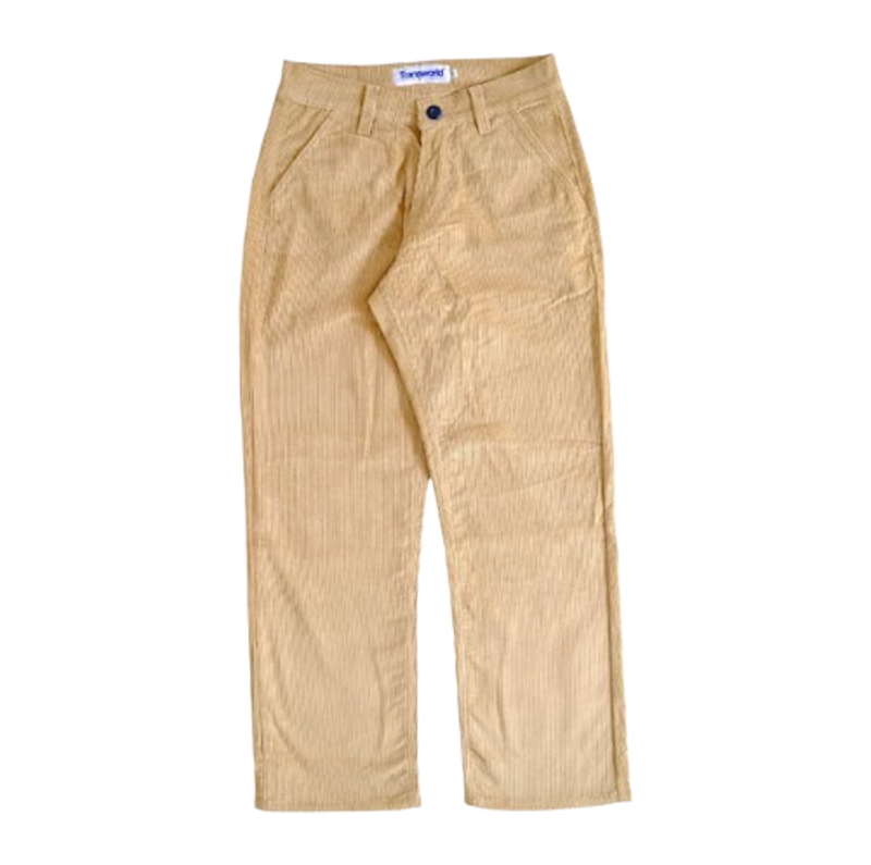 Transworld Corduroy Loose Pants Khaki 1
